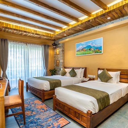 Bar Peepal Resort Похара Екстериор снимка Deluxe Room