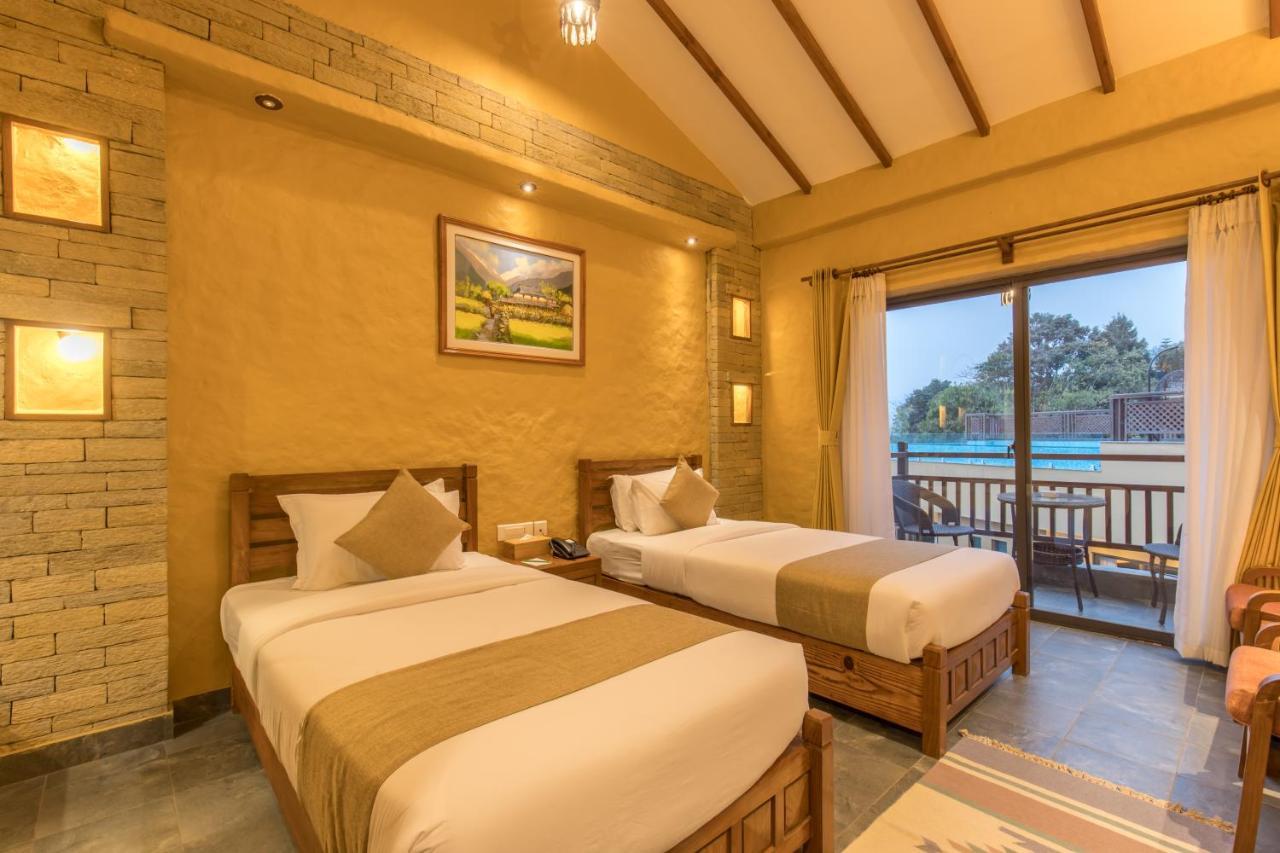 Bar Peepal Resort Похара Екстериор снимка Deluxe Room