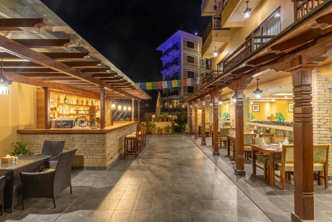 Bar Peepal Resort Похара Екстериор снимка The Terrace at the hotel