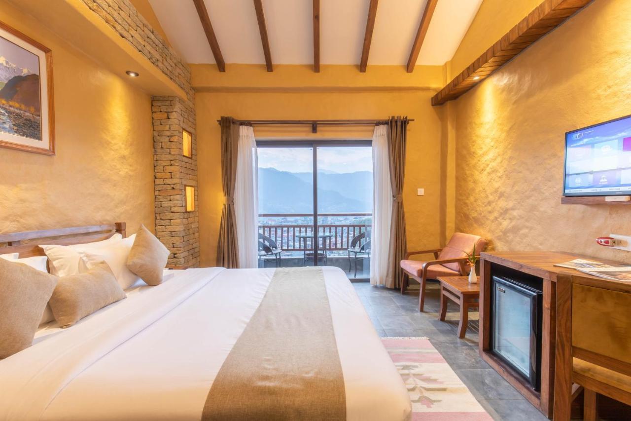 Bar Peepal Resort Похара Екстериор снимка Deluxe room