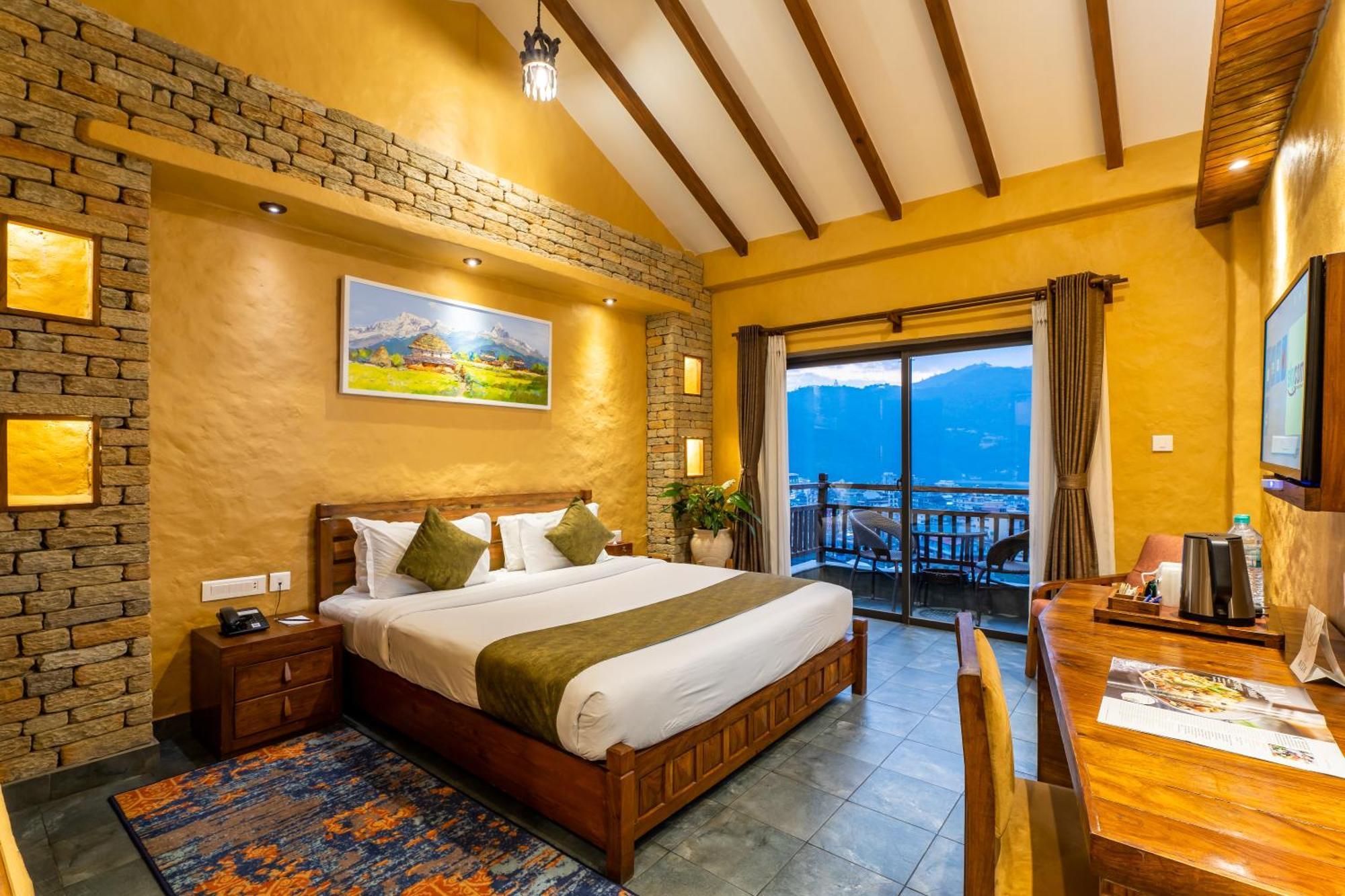 Bar Peepal Resort Похара Екстериор снимка Deluxe Room