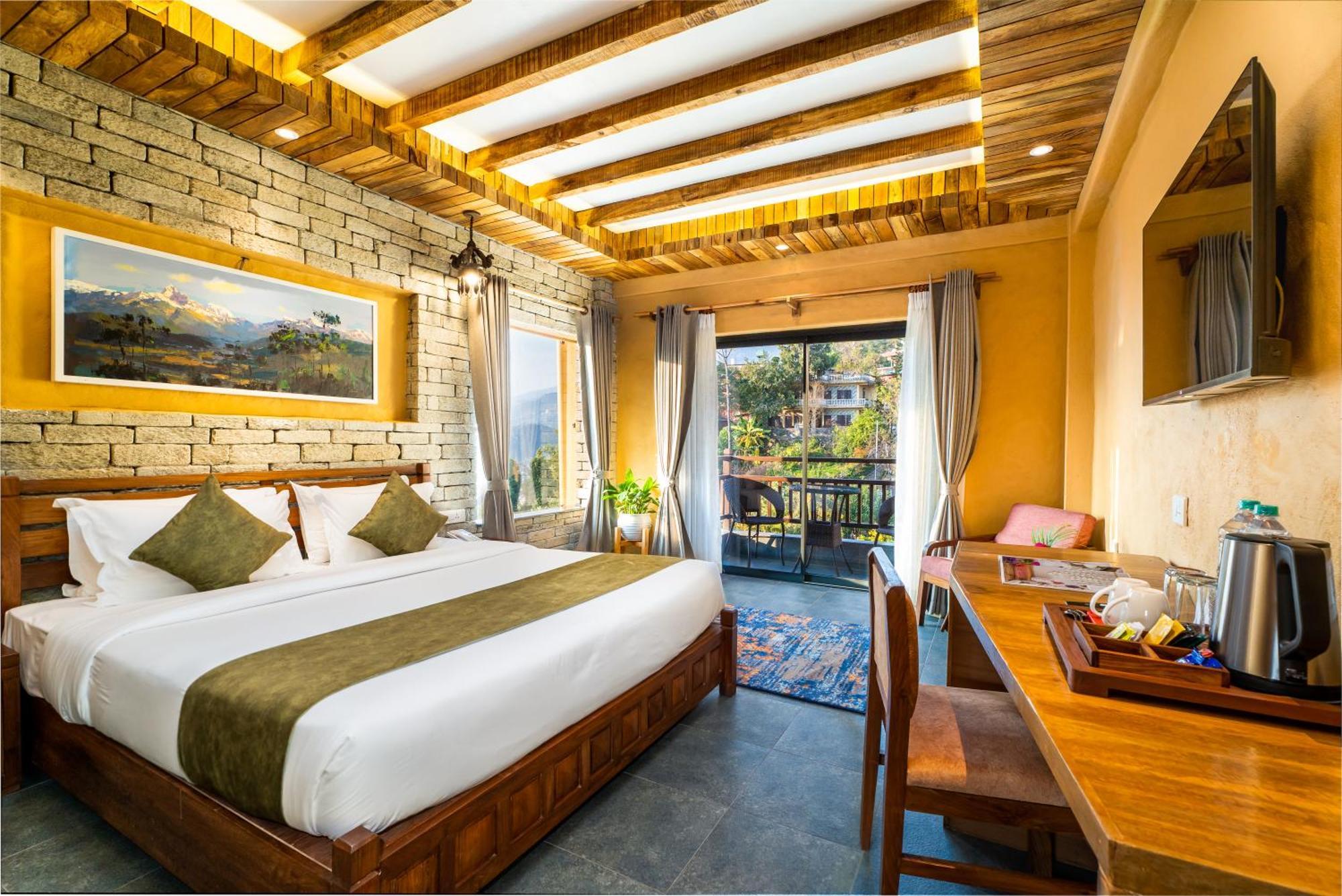 Bar Peepal Resort Похара Екстериор снимка Deluxe Room